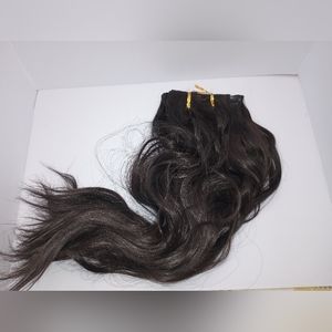 VRBeatter Synethetic Clip In Long Wavy. Black #2. 4pcs 20in